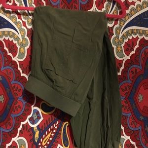 LA Hearts Green Bohemian Pants